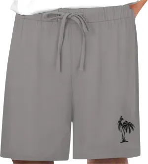 Shorts for Men Athletic Elastic Waisted Print Shorts Men Training Fitness Clothing