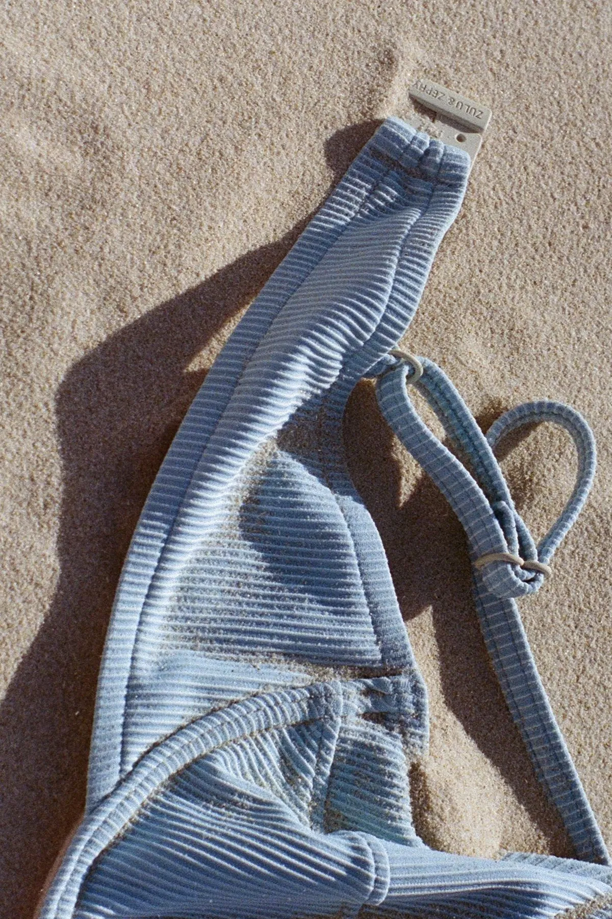 Signature Stripe Balconette Bra Cup Top - Shallow Blue