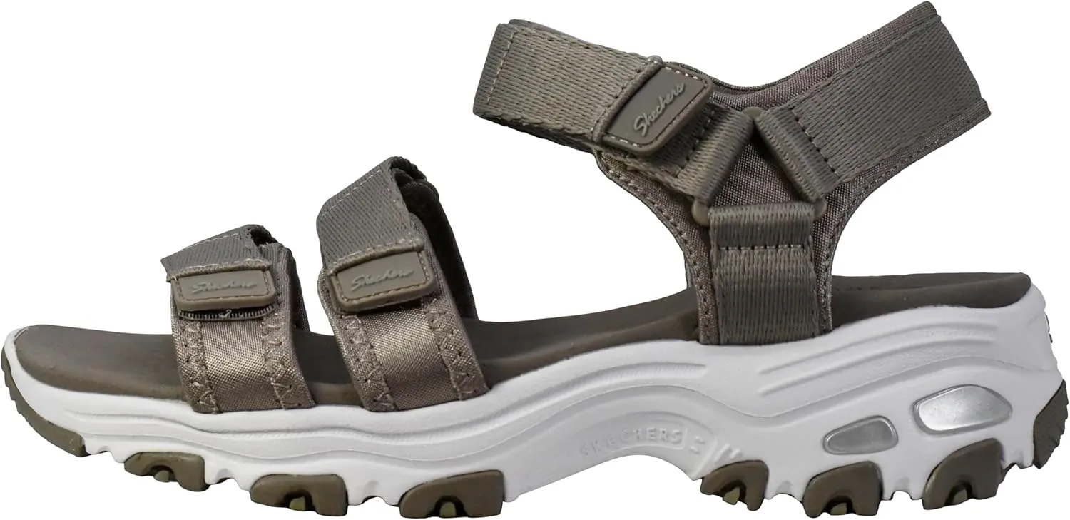 Skechers Women's D'lites - Fresh Catch Wedge Sandals