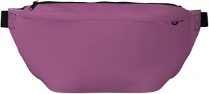 Solid Color Grape Red Stylish Crossbody Waist Pack - Versatile And Compact Travel Pouch For Hands-Free Storage