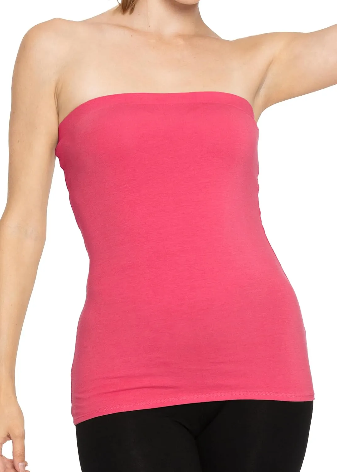 STRETCH IS COMFORT Women's & Plus Mid and Long Length Tube Top | X Small - 5X
