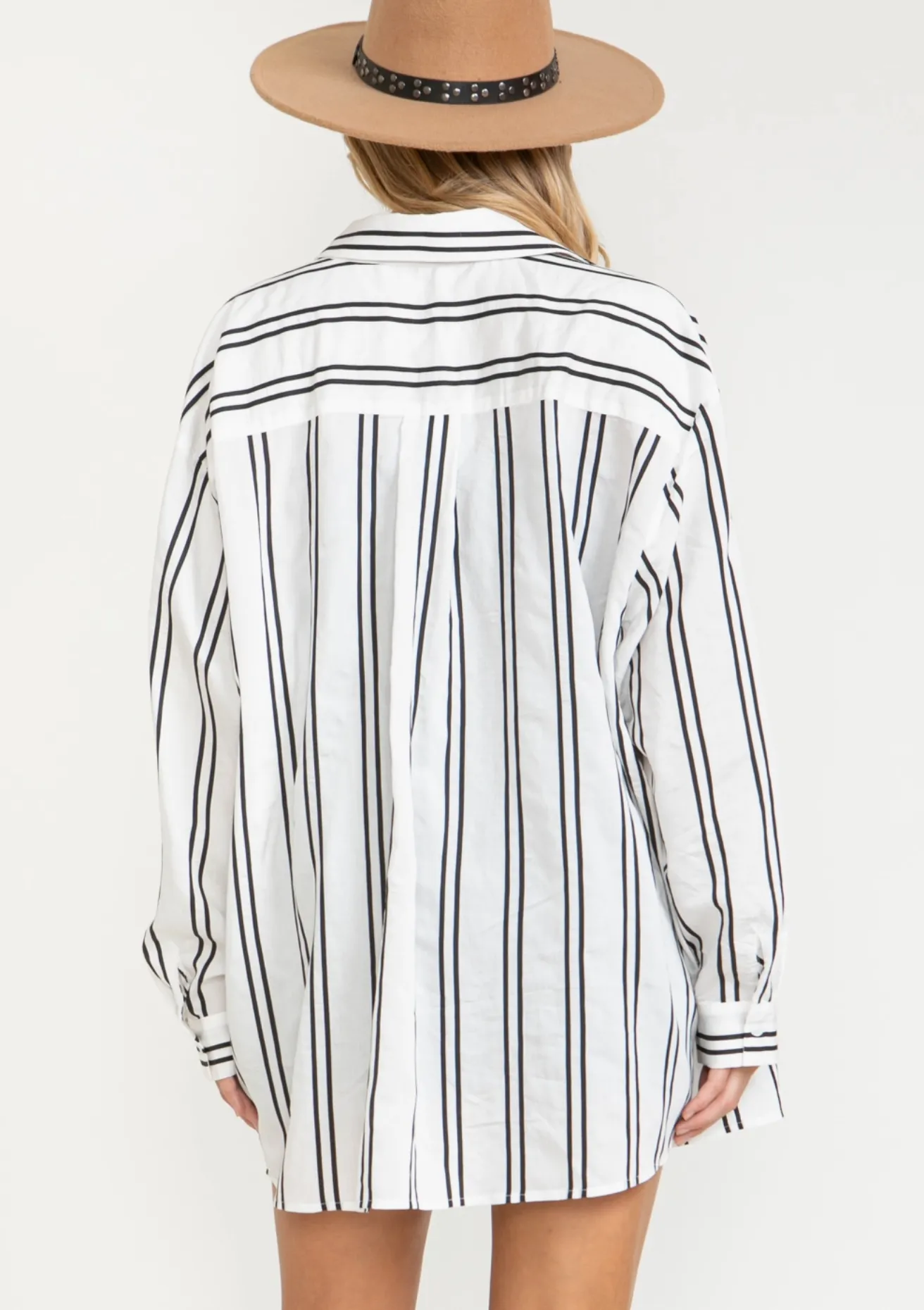 Striped Button Down Shirt