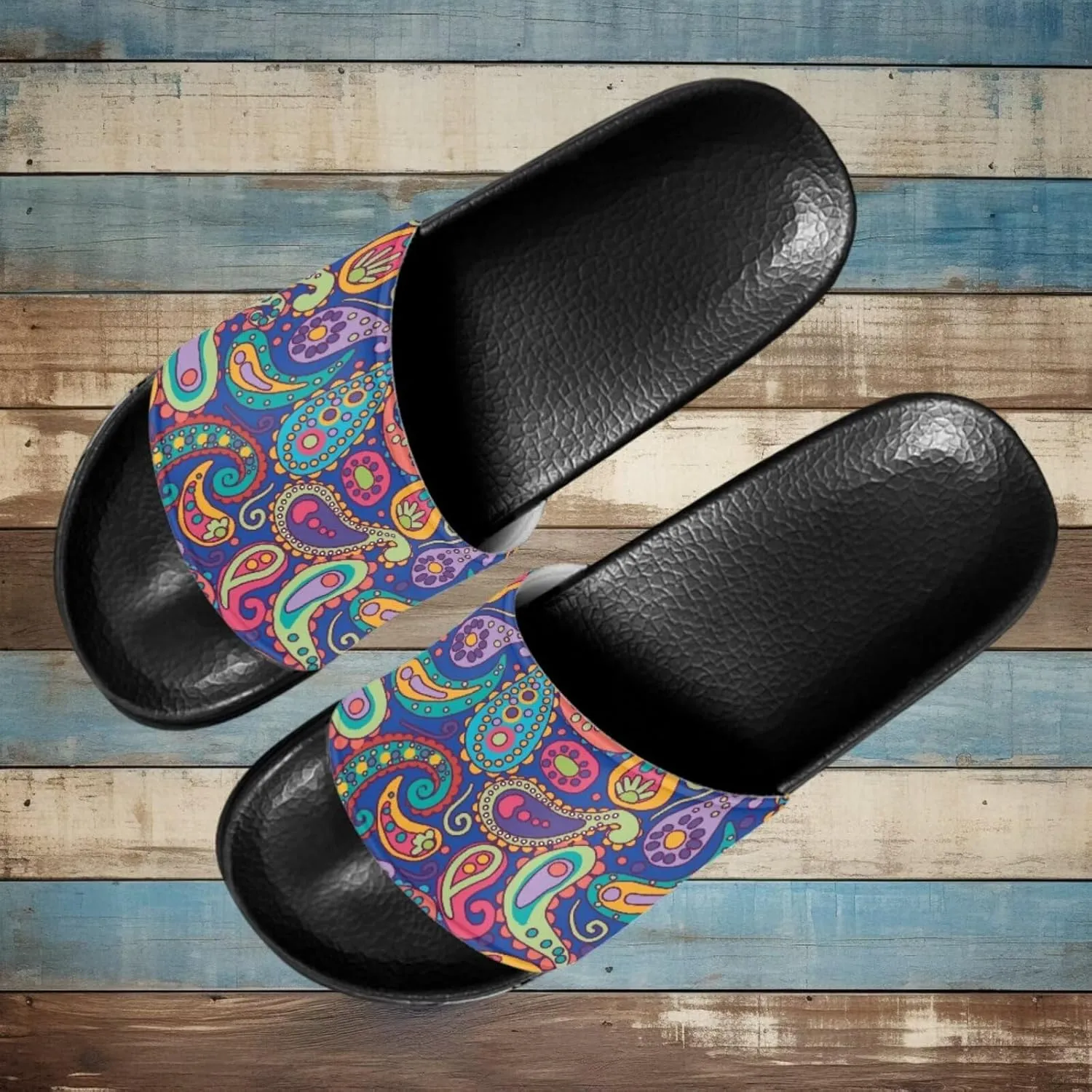 Summer Womens Slipper Home Casual Slippers Non-slip Shower Single Band Open Toe Slide Sandals