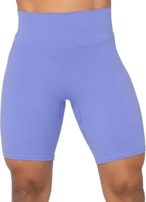 Sunzel No Front Seam High Waist Biker Shorts for Women, Squat Proof Yoga Workout Gym Bike Shorts