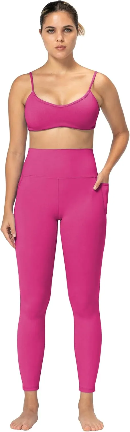 Sunzel Sunzfly Leggings for Women with Tummy Control High Waisted Yoga Pants 7/8 Length for Workout