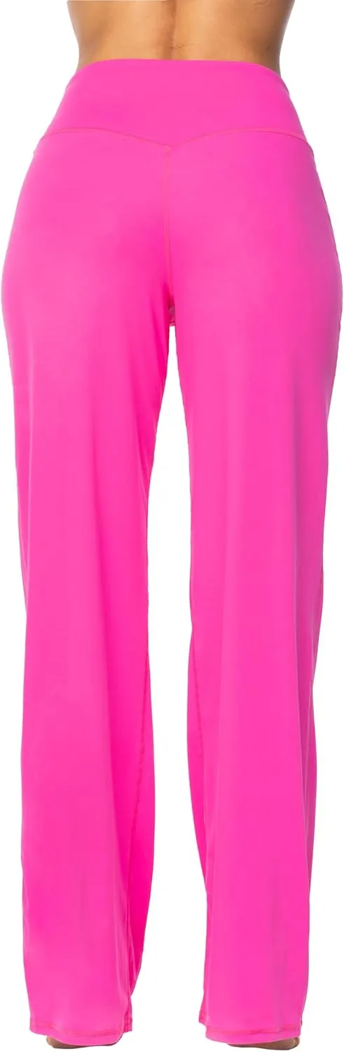Sunzel Yoga Pants for Women Straight Wide Leg High Waisted Lounge Pants