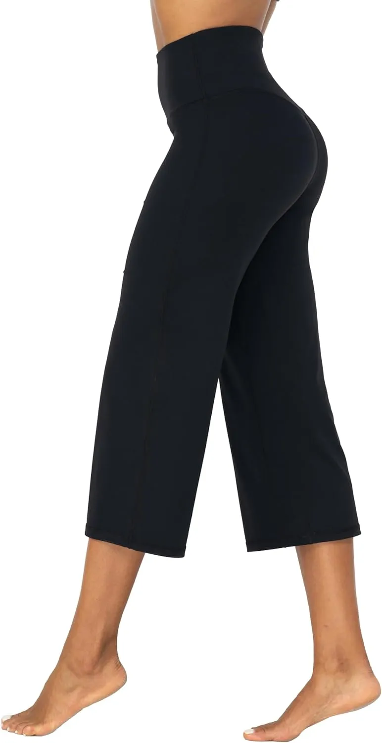 Sunzel Yoga Pants for Women Straight Wide Leg High Waisted Lounge Pants