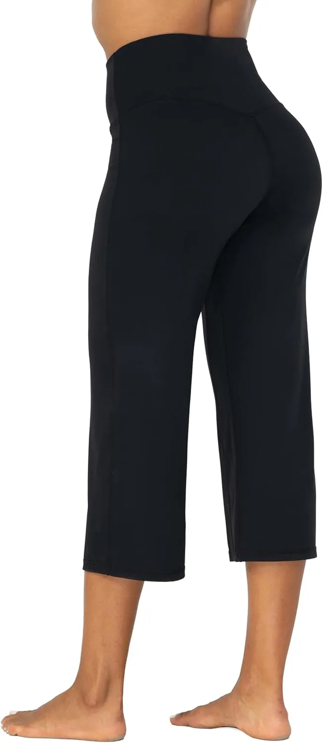 Sunzel Yoga Pants for Women Straight Wide Leg High Waisted Lounge Pants