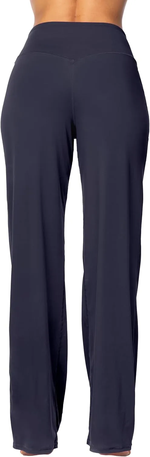 Sunzel Yoga Pants for Women Straight Wide Leg High Waisted Lounge Pants