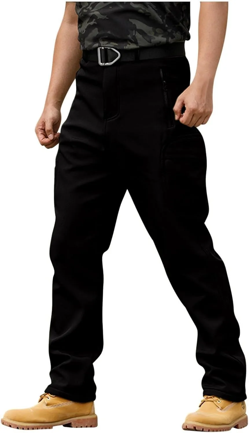Tactical Pants for Men Stretch Ripstop Waterproof Quick Dry Cargo Hiking Pants Comfy Work Pant Hunting with Pockets