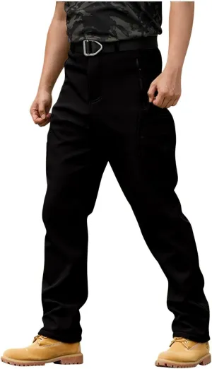 Tactical Pants for Men Stretch Ripstop Waterproof Quick Dry Cargo Hiking Pants Comfy Work Pant Hunting with Pockets