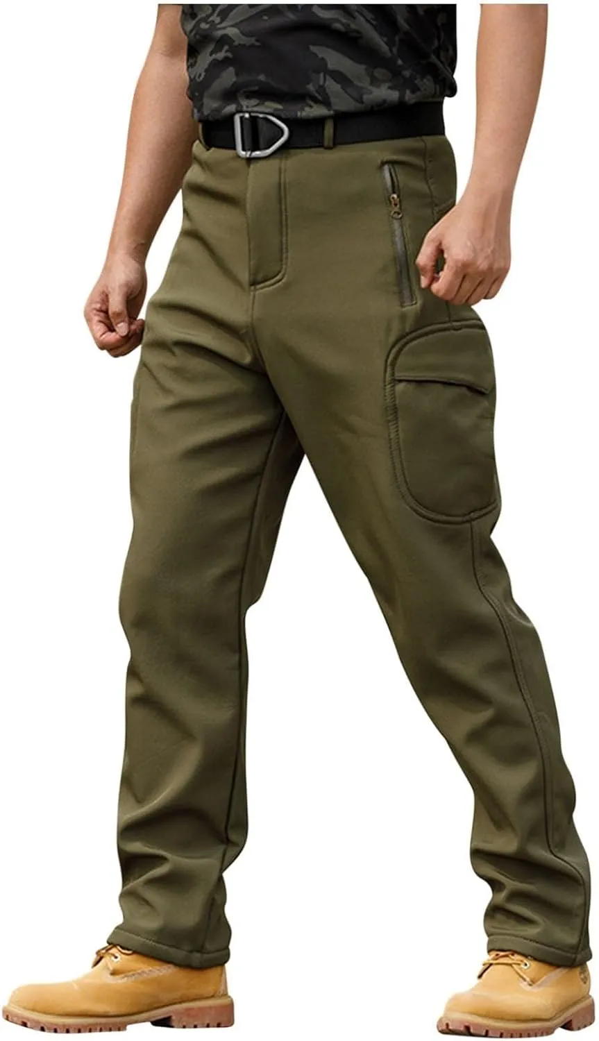 Tactical Pants for Men Stretch Ripstop Waterproof Quick Dry Cargo Hiking Pants Comfy Work Pant Hunting with Pockets