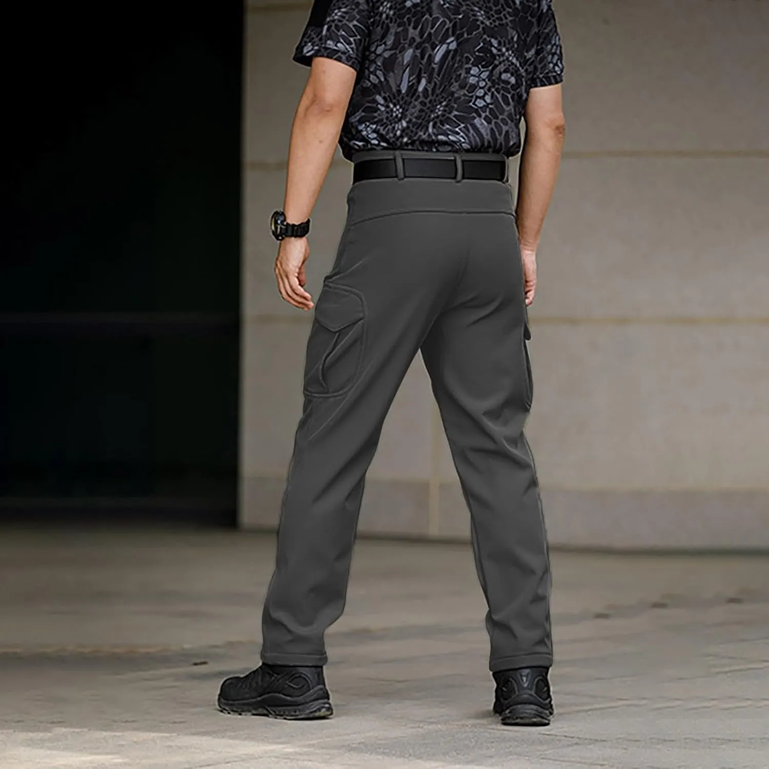 Tactical Pants for Men Stretch Ripstop Waterproof Quick Dry Cargo Hiking Pants Comfy Work Pant Hunting with Pockets