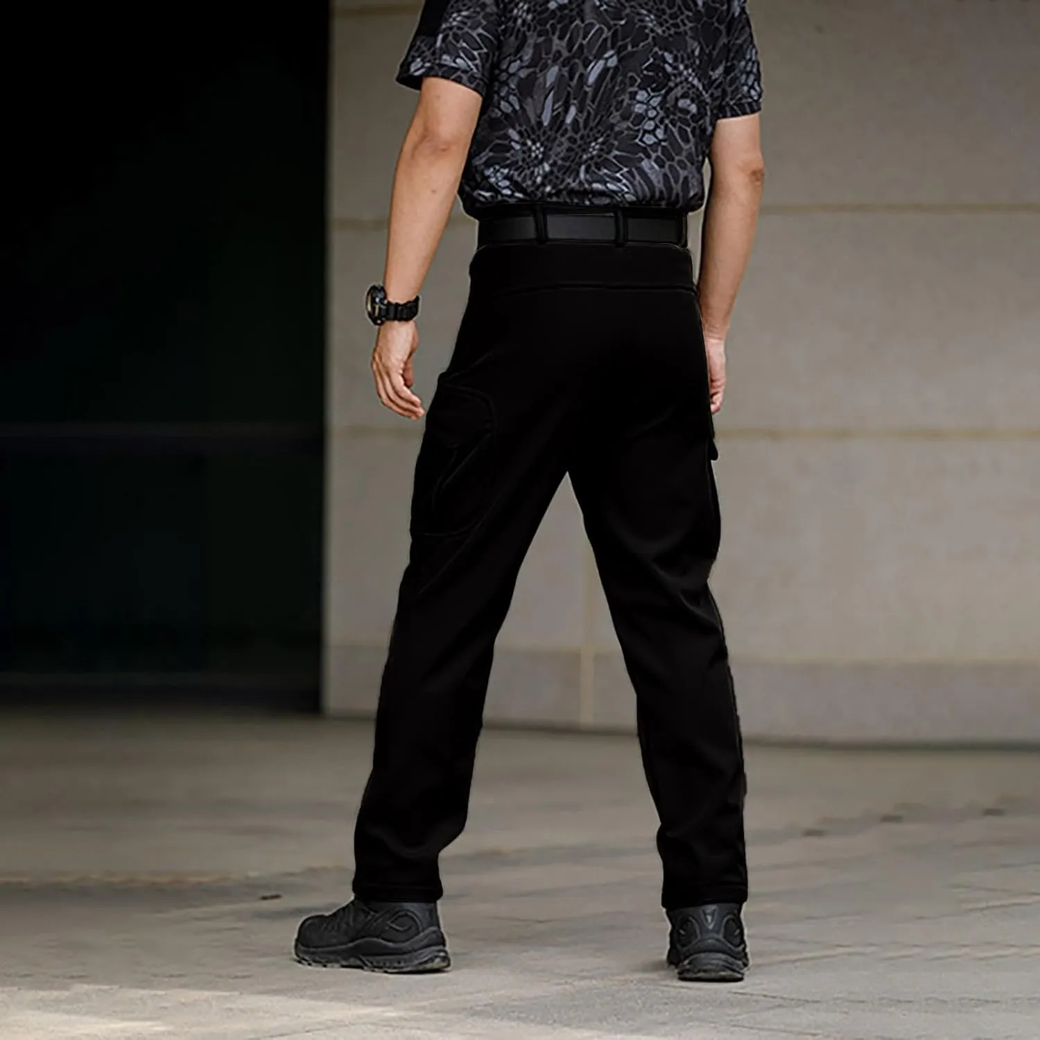 Tactical Pants for Men Stretch Ripstop Waterproof Quick Dry Cargo Hiking Pants Comfy Work Pant Hunting with Pockets