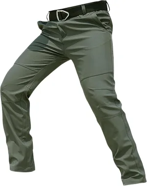 Tactical Pants for Men Stretch Ripstop Waterproof Utility Cargo Hiking Pants Breathable Work Pant Hunting with Pockets