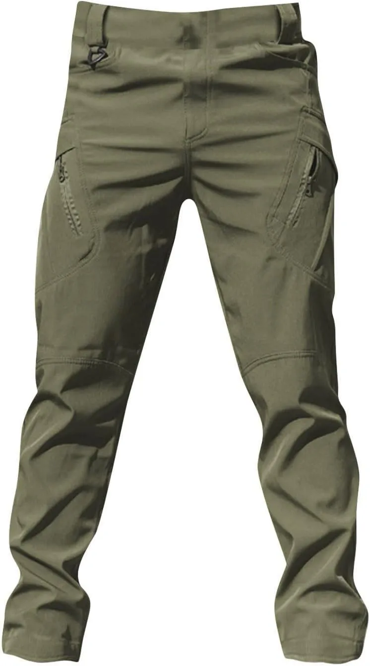 Tactical Pants for Men Stretch Ripstop Waterproof Utility Cargo Hiking Pants Breathable Work Pant Hunting with Pockets