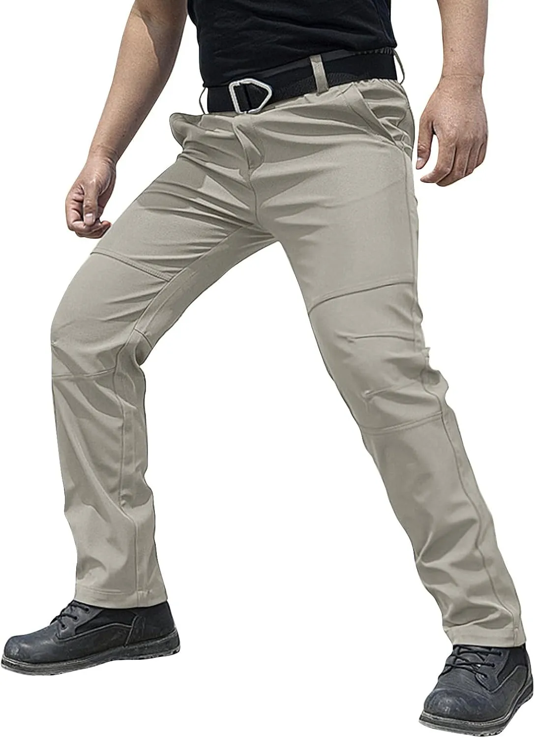 Tactical Pants for Men Stretch Ripstop Waterproof Utility Cargo Hiking Pants Breathable Work Pant Hunting with Pockets