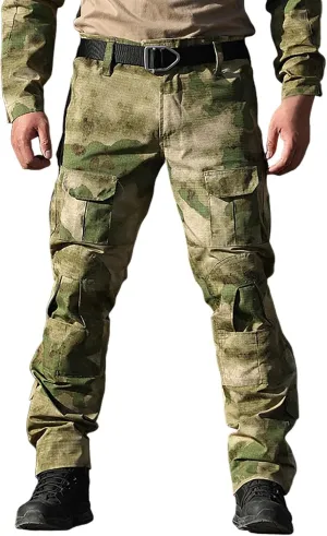 Tactical Pants for Men Stretch Ripstop Waterproof Utility Cargo Hiking Pants Breathable Work Pant Travel with Pockets