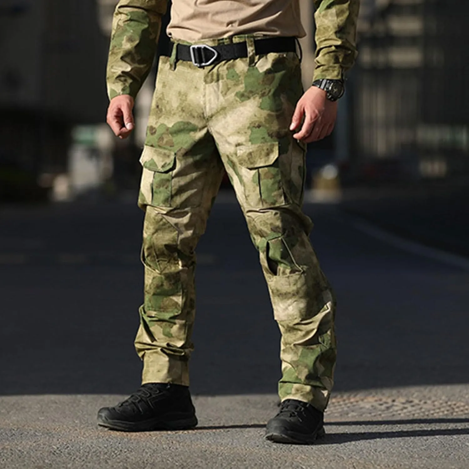 Tactical Pants for Men Stretch Ripstop Waterproof Utility Cargo Hiking Pants Breathable Work Pant Travel with Pockets