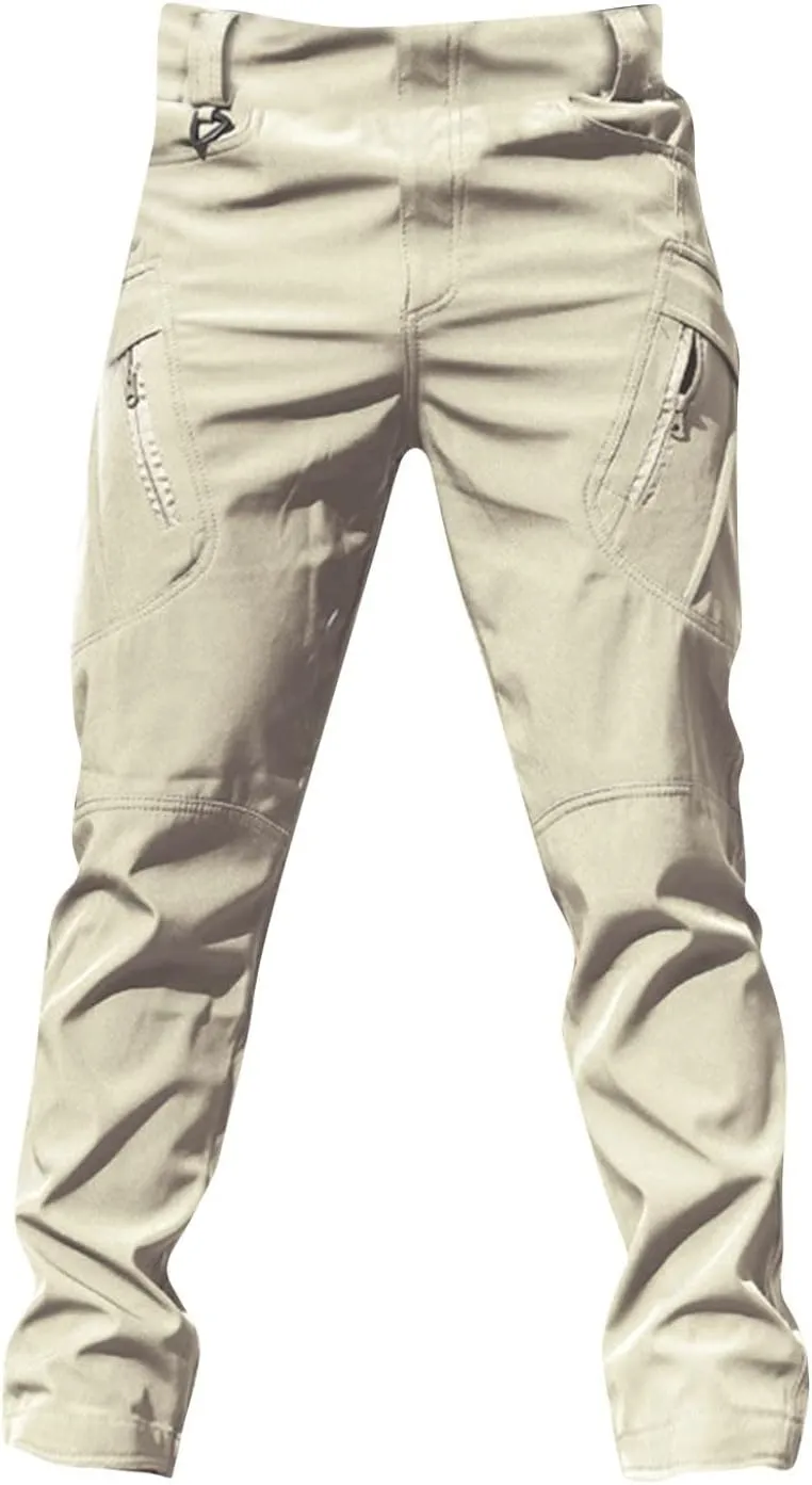 Tactical Pants for Men Stretch Ripstop Waterproof Utility Cargo Hiking Pants Comfortable Work Pant Hunting with Pockets