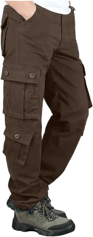 Tactical Pants for Men Stretch Ripstop Waterproof Utility Cargo Hiking Pants Lightweight Work Pant Fishing with Pockets