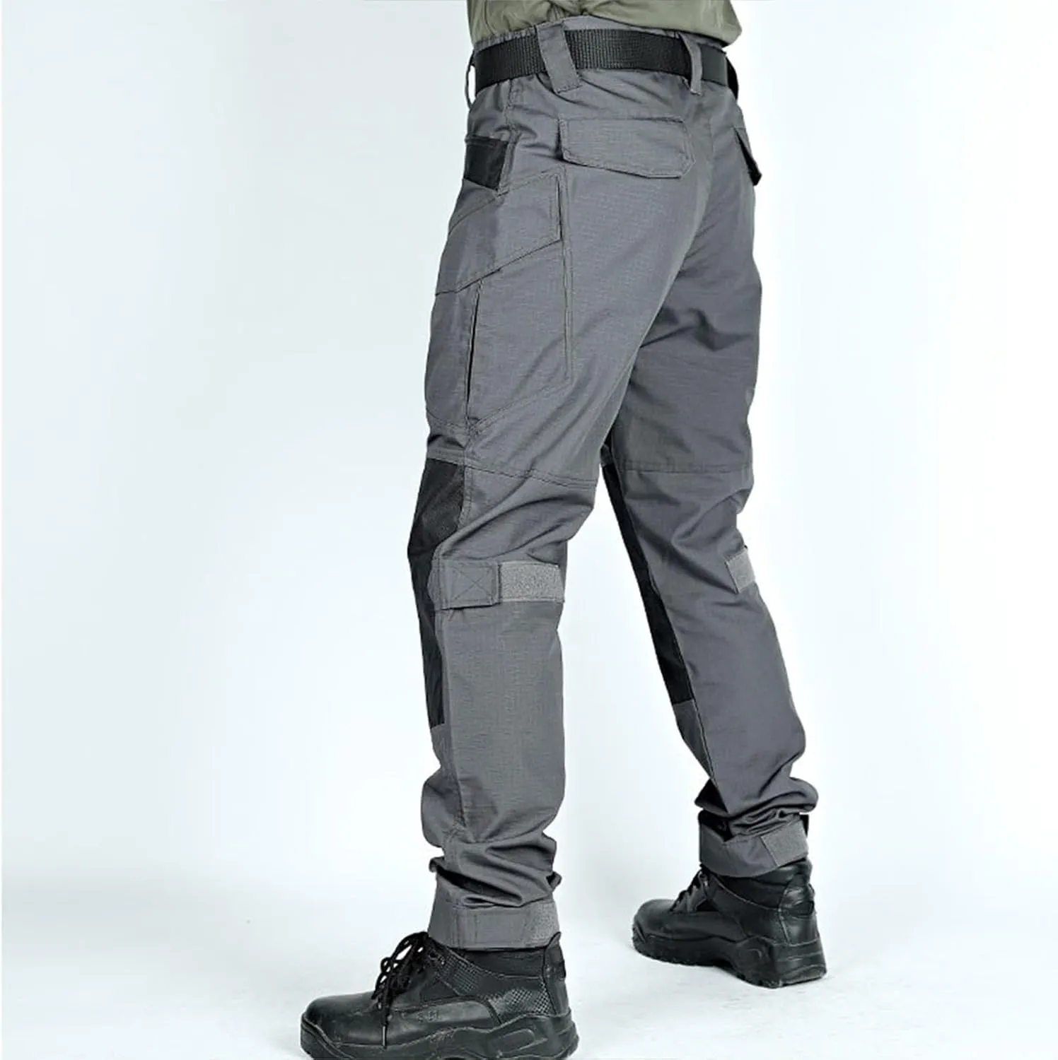 Tactical Pants for Men Stretch Ripstop Waterproof Utility Cargo Hiking Pants Lightweight Work Pant Outdoor with Pockets