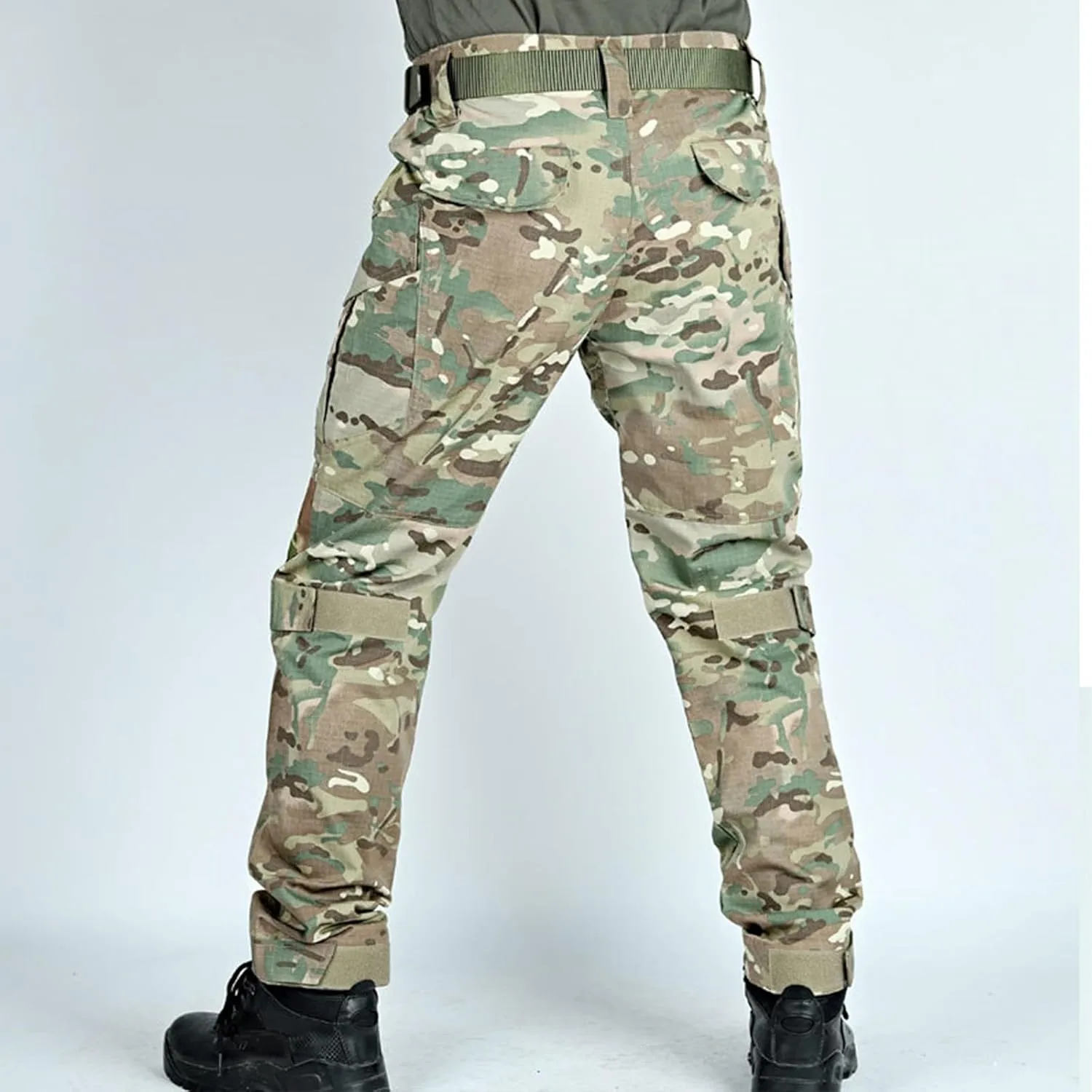 Tactical Pants for Men Stretch Ripstop Waterproof Utility Cargo Hiking Pants Lightweight Work Pant Outdoor with Pockets