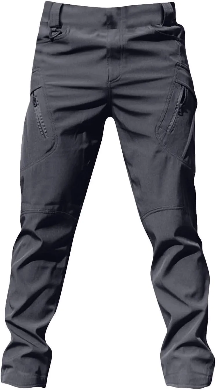 Tactical Pants for Men Stretch Ripstop Waterproof Utility Cargo Hiking Pants Lightweight Work Pant Travel with Pockets