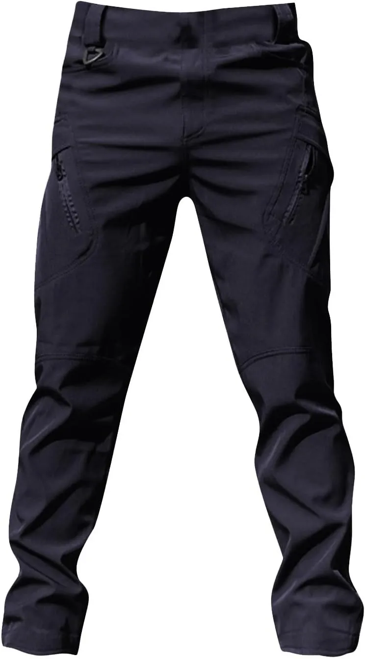 Tactical Pants for Men Stretch Ripstop Waterproof Utility Cargo Hiking Pants Lightweight Work Pant Travel with Pockets