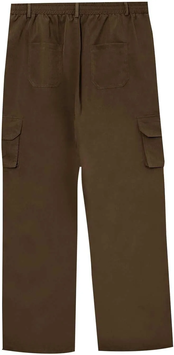 Tactical Pants for Men Stretch Ripstop Waterproof Zipper Cargo Hiking Pants Breathable Work Pant Fishing with Pockets