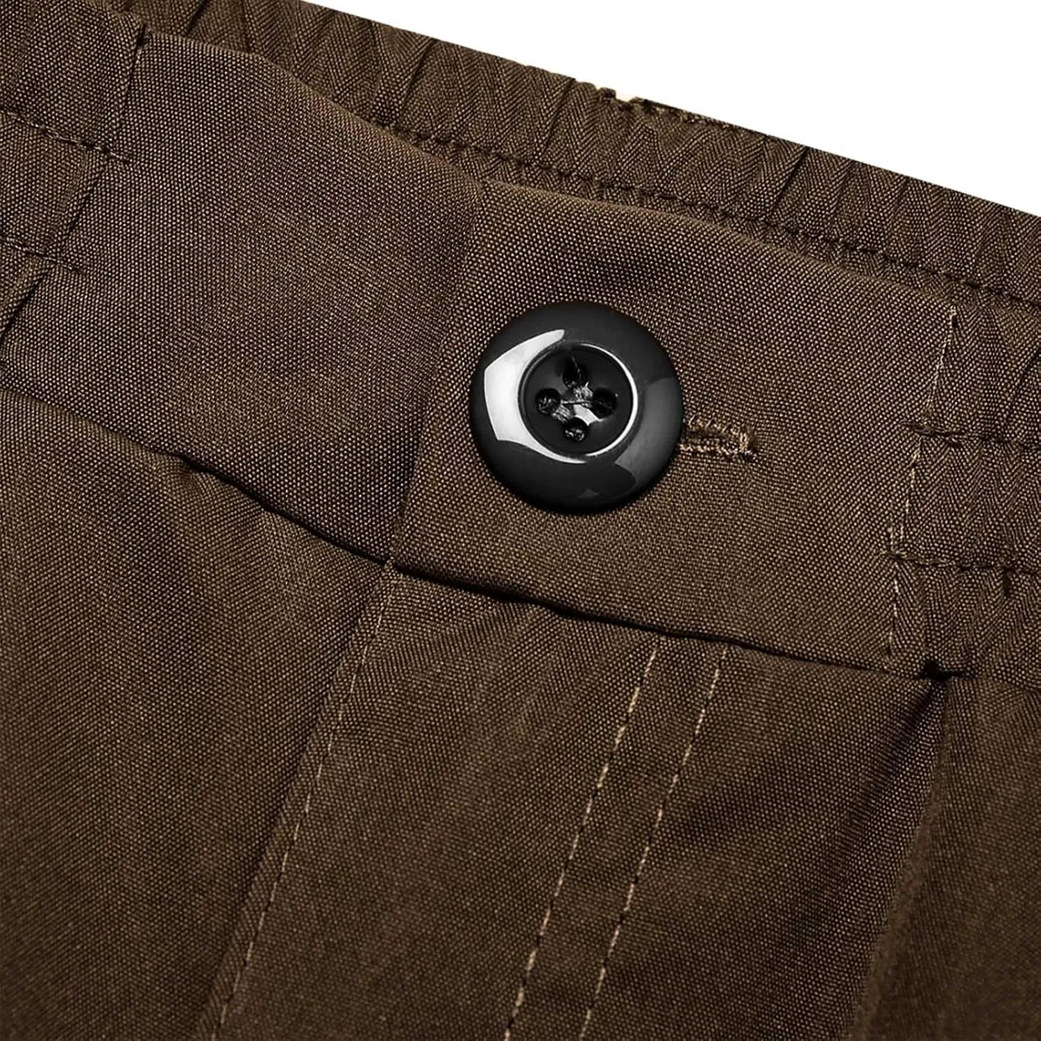Tactical Pants for Men Stretch Ripstop Waterproof Zipper Cargo Hiking Pants Breathable Work Pant Fishing with Pockets