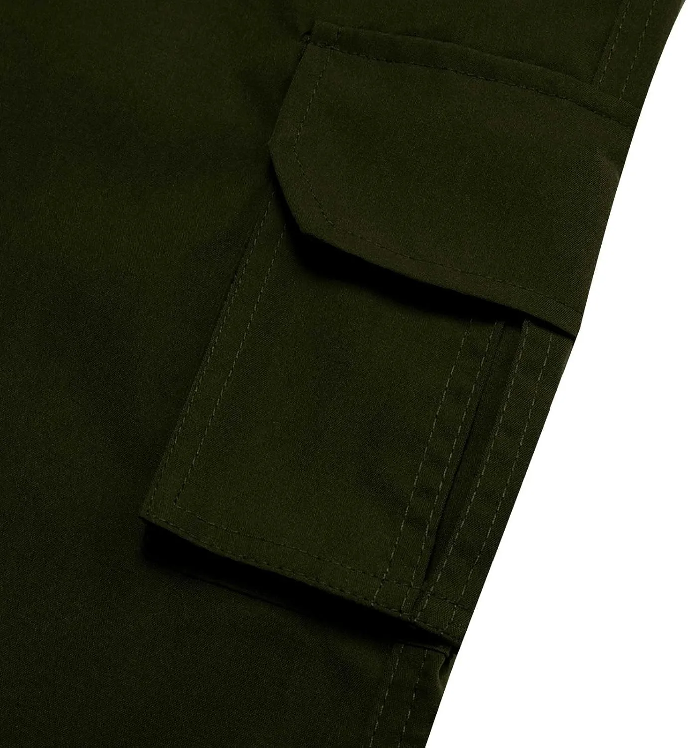 Tactical Pants for Men Stretch Ripstop Waterproof Zipper Cargo Hiking Pants Breathable Work Pant Fishing with Pockets