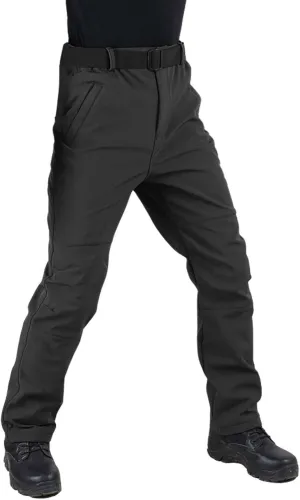 Tactical Pants for Men Stretch Ripstop Waterproof Zipper Cargo Hiking Pants Comfortable Work Pant Travel with Pockets
