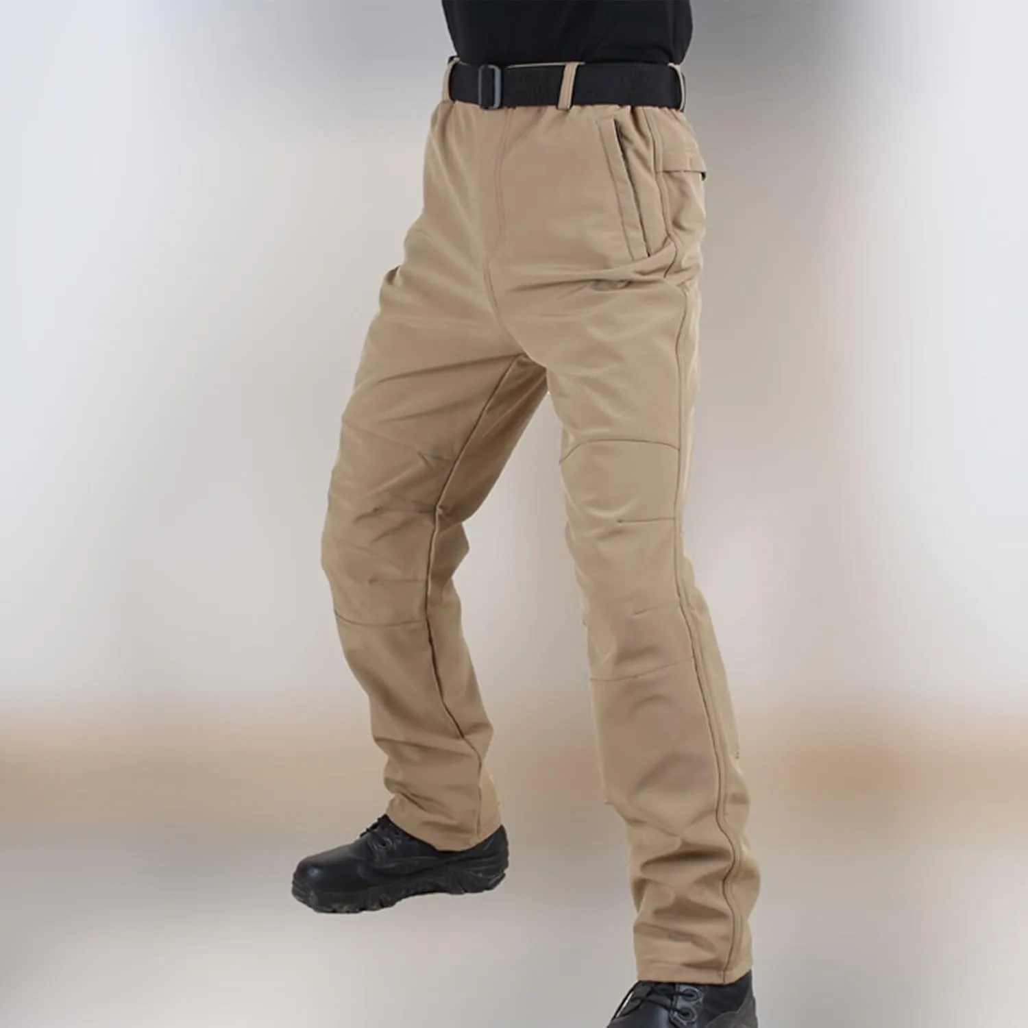 Tactical Pants for Men Stretch Ripstop Waterproof Zipper Cargo Hiking Pants Comfortable Work Pant Travel with Pockets