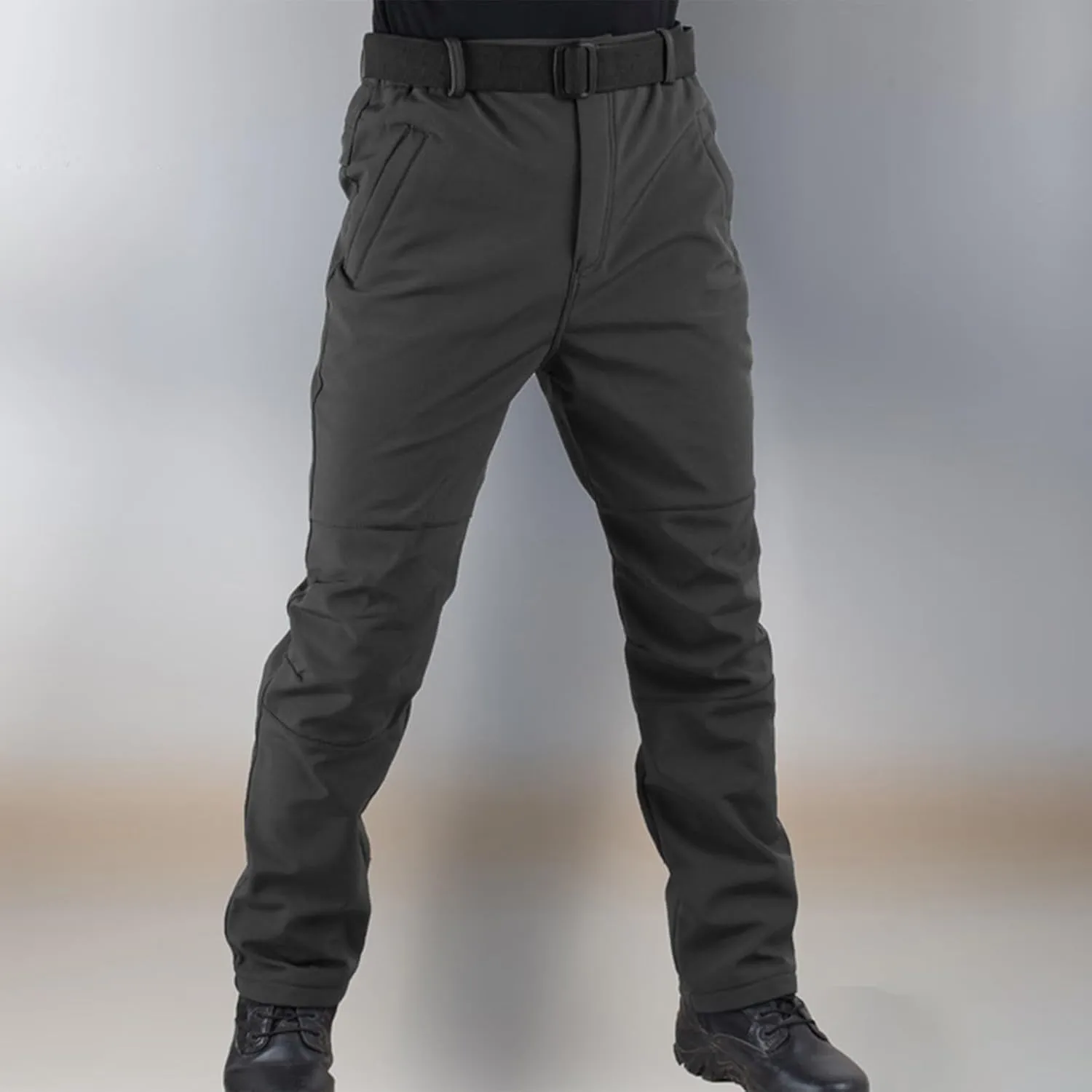 Tactical Pants for Men Stretch Ripstop Waterproof Zipper Cargo Hiking Pants Comfortable Work Pant Travel with Pockets