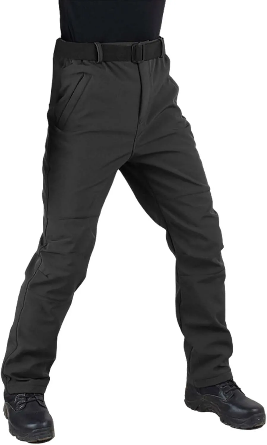 Tactical Pants for Men Stretch Ripstop Waterproof Zipper Cargo Hiking Pants Comfortable Work Pant Travel with Pockets