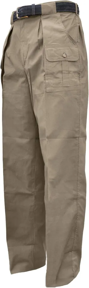 Tag Six Pocket Congo Pants for Men, Front Pleats, 100% Cotton