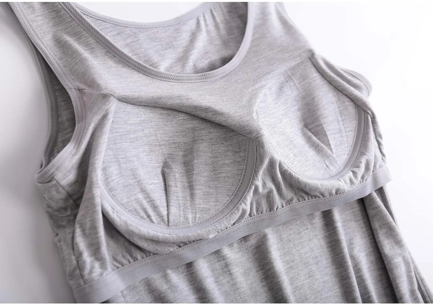Tank Tops for Women with Built in Bras Loose Fit Sleeveless Stretchy Shirts Yoga Tank Tops Gym Clothes