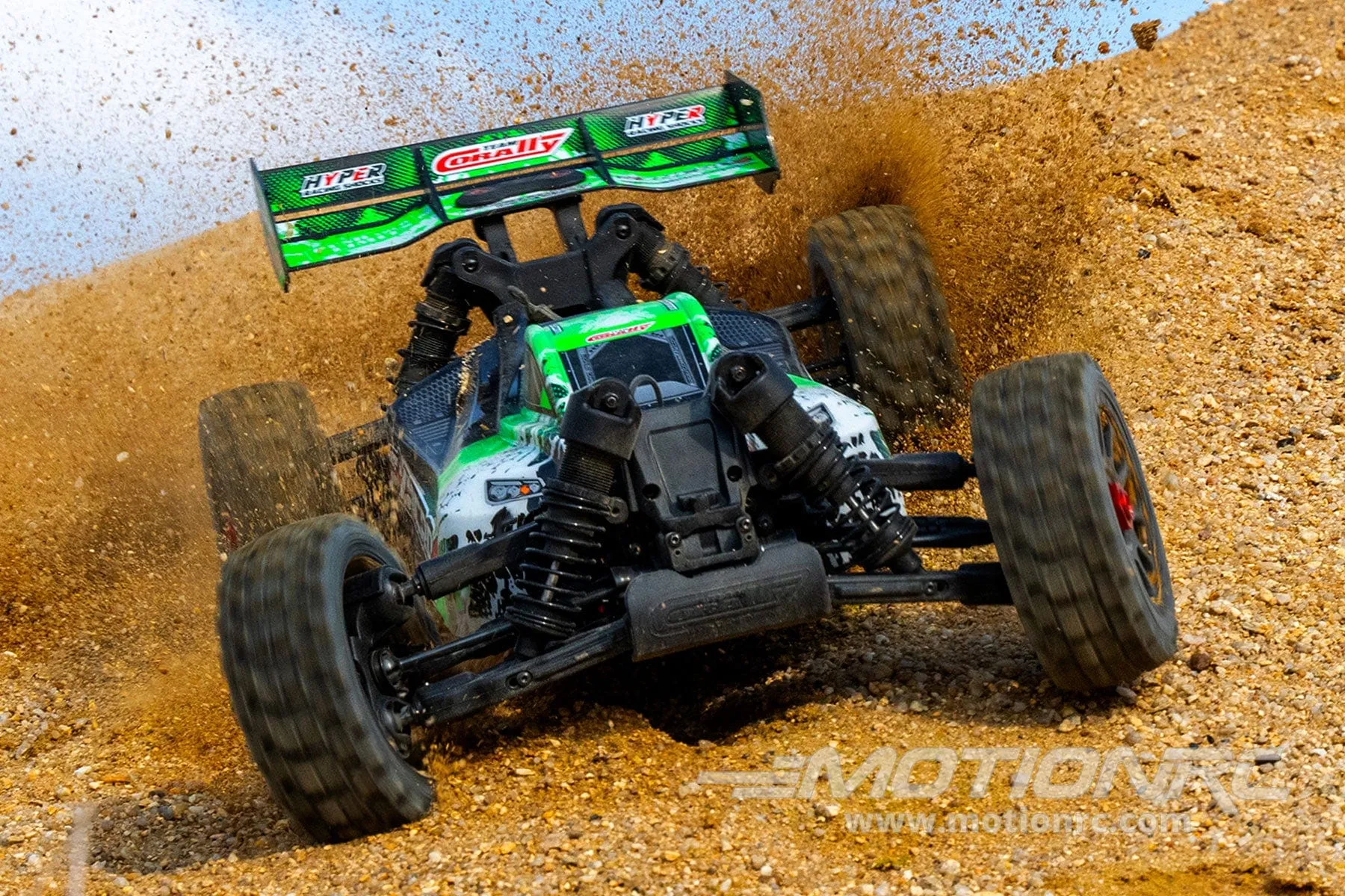 Team Corally Syncro 4 Green 1/8 Scale Brushless 4WD EP Buggy - RTR
