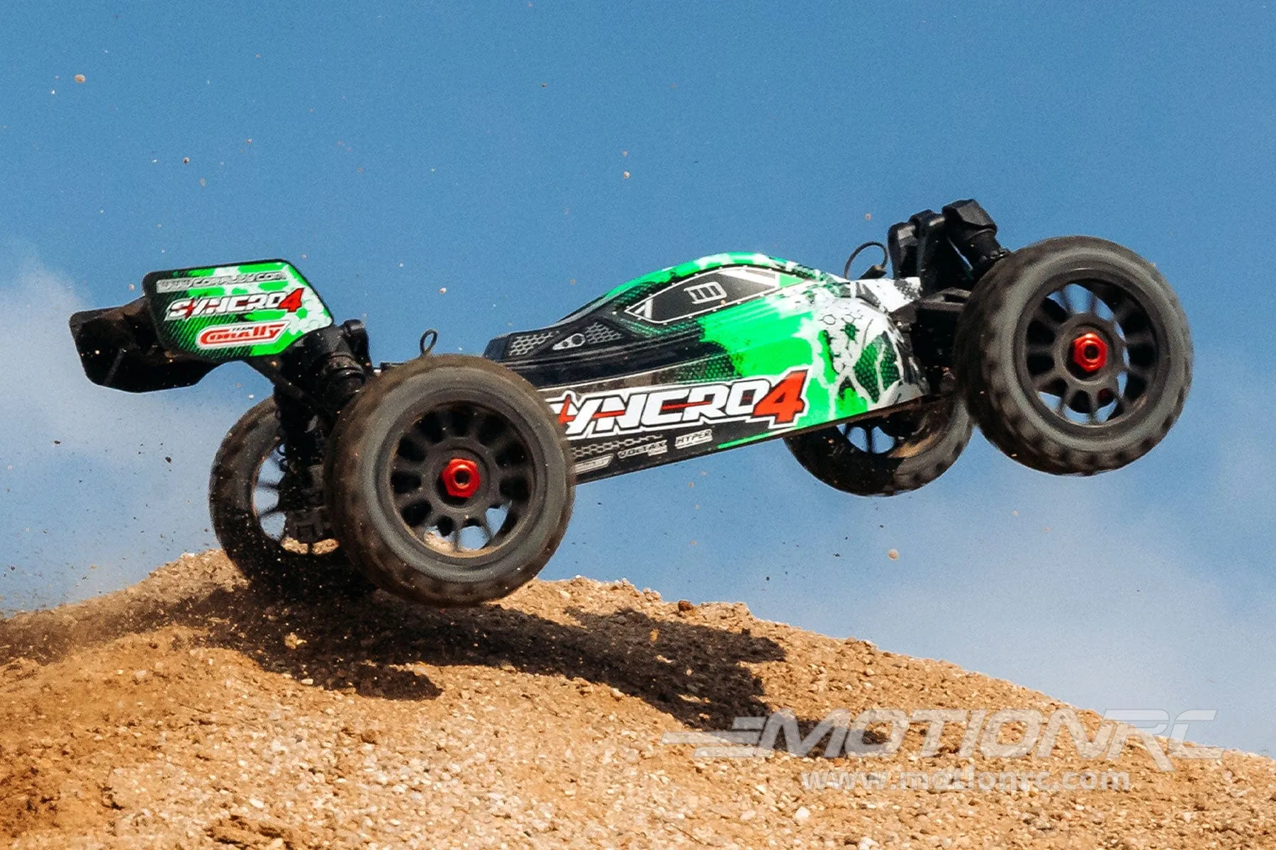 Team Corally Syncro 4 Green 1/8 Scale Brushless 4WD EP Buggy - RTR
