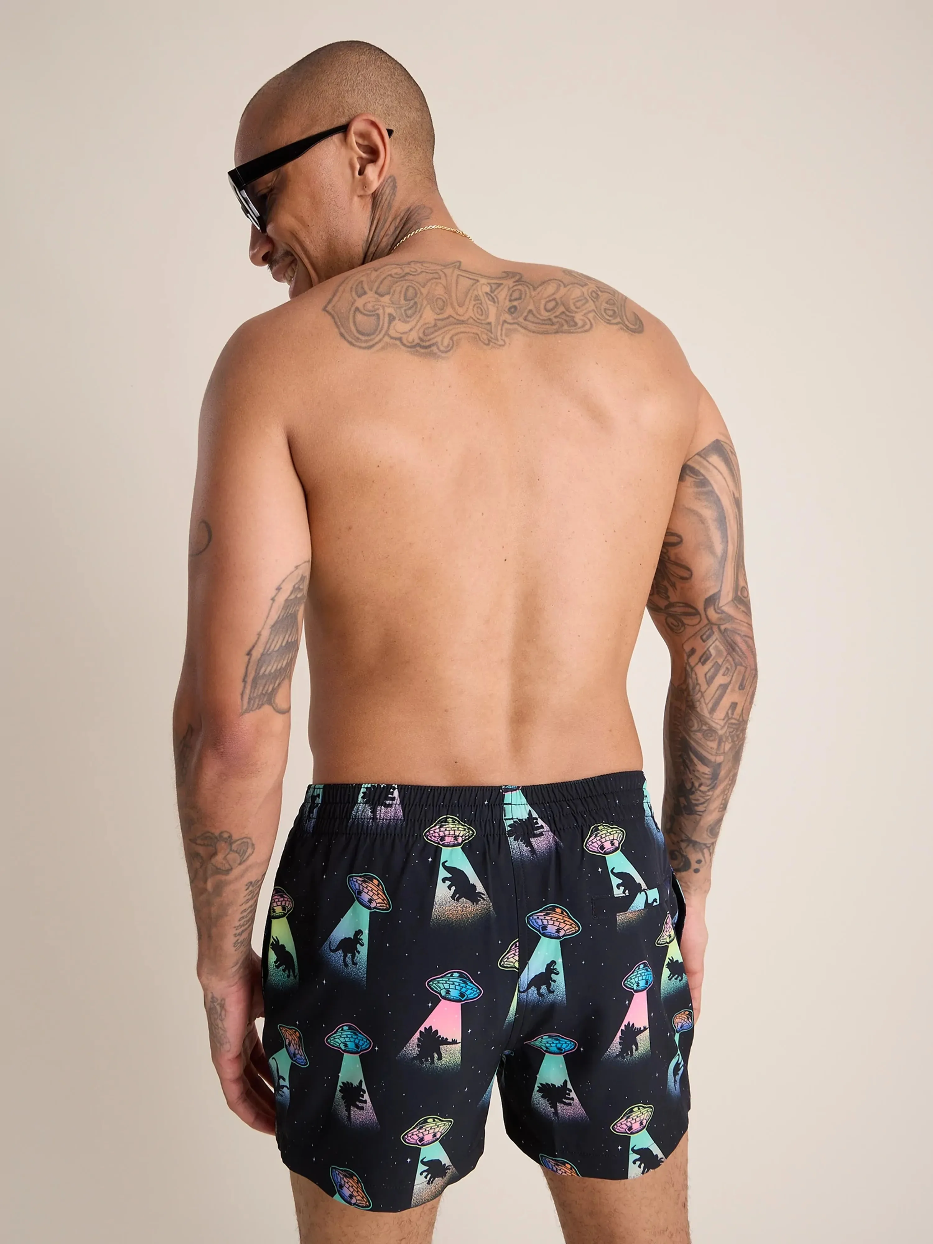 The Beam Me Ups 4" (Classic Swim Trunk)