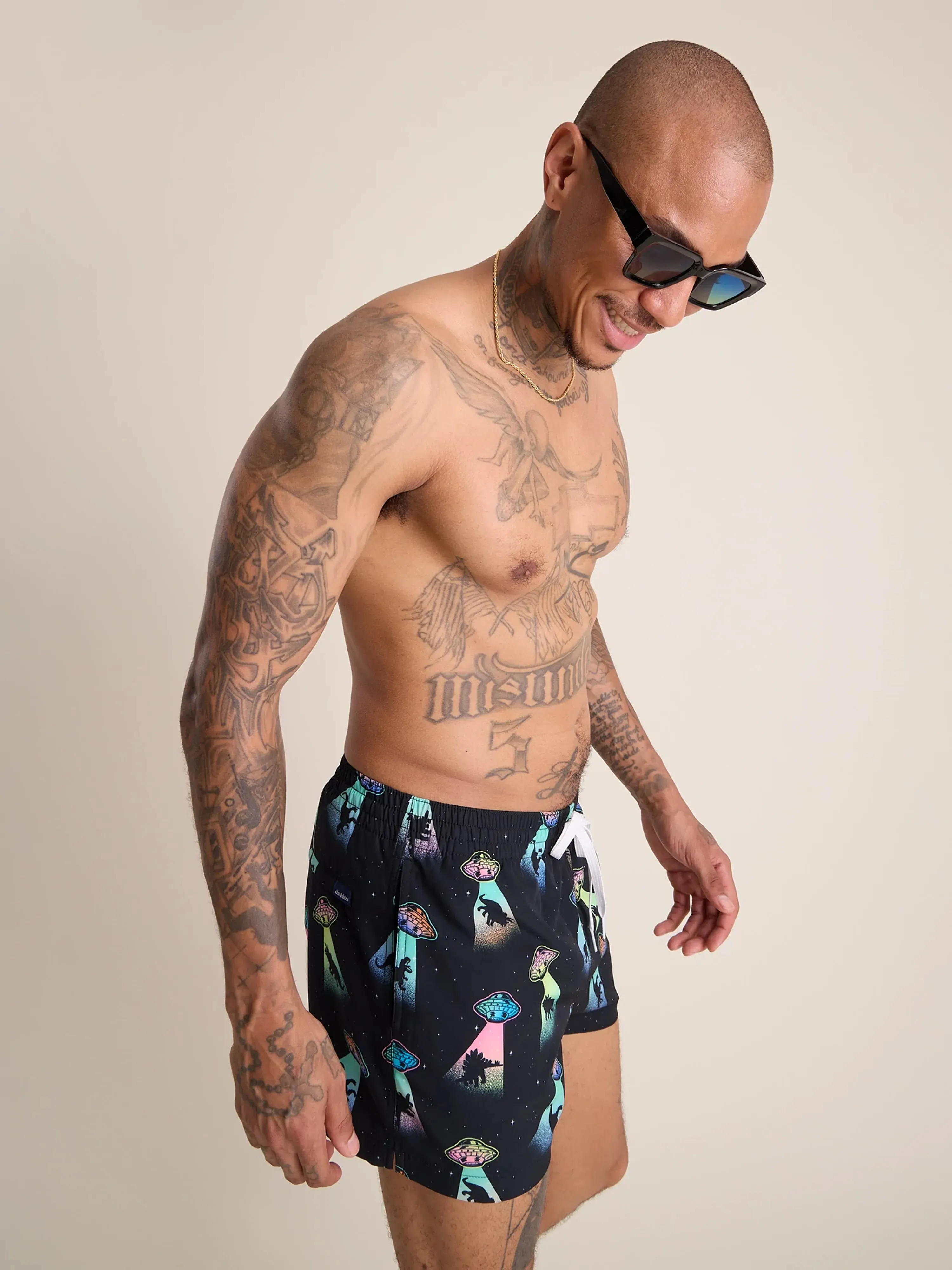 The Beam Me Ups 4" (Classic Swim Trunk)