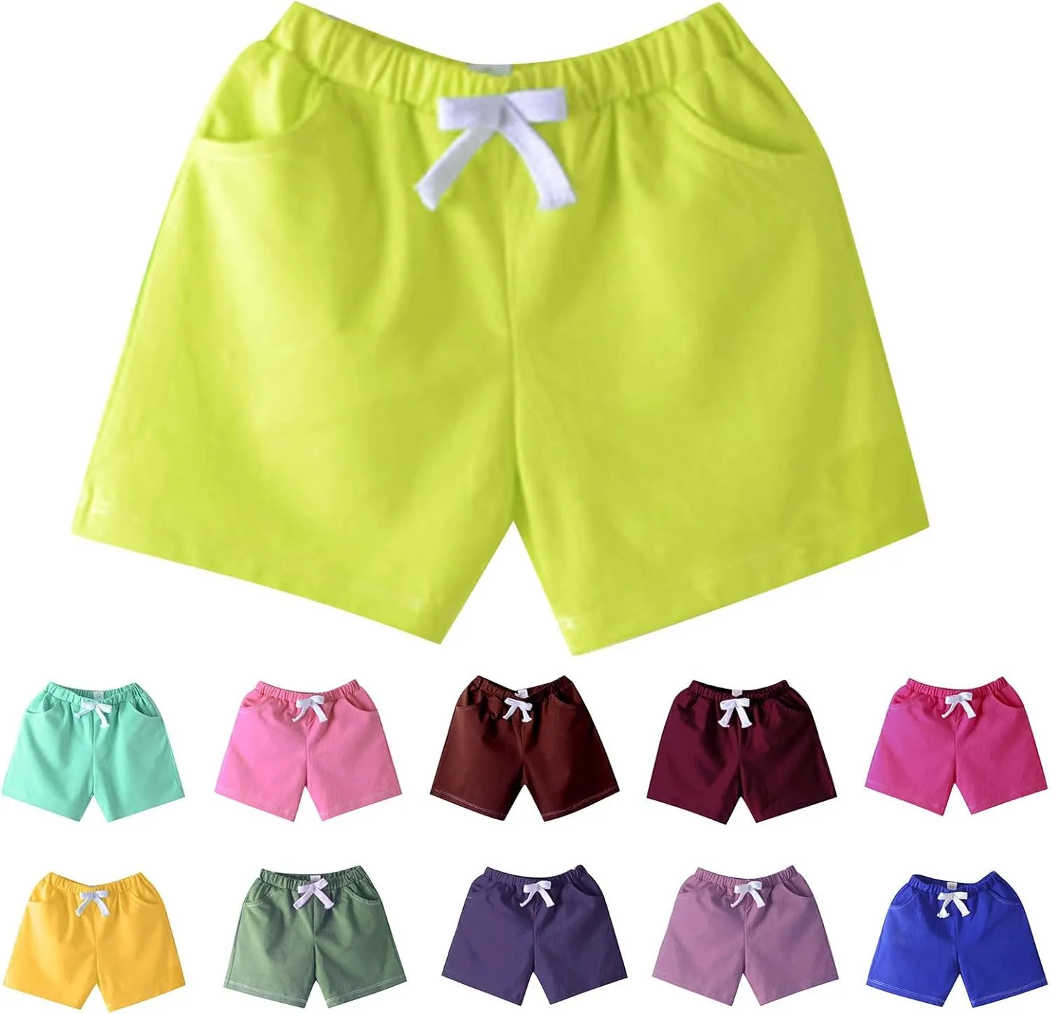 Toddler Baby Boy Girls Basketball Shorts Boys Sports Little Boys Pull On Performance Shorts Kids Soccer Short