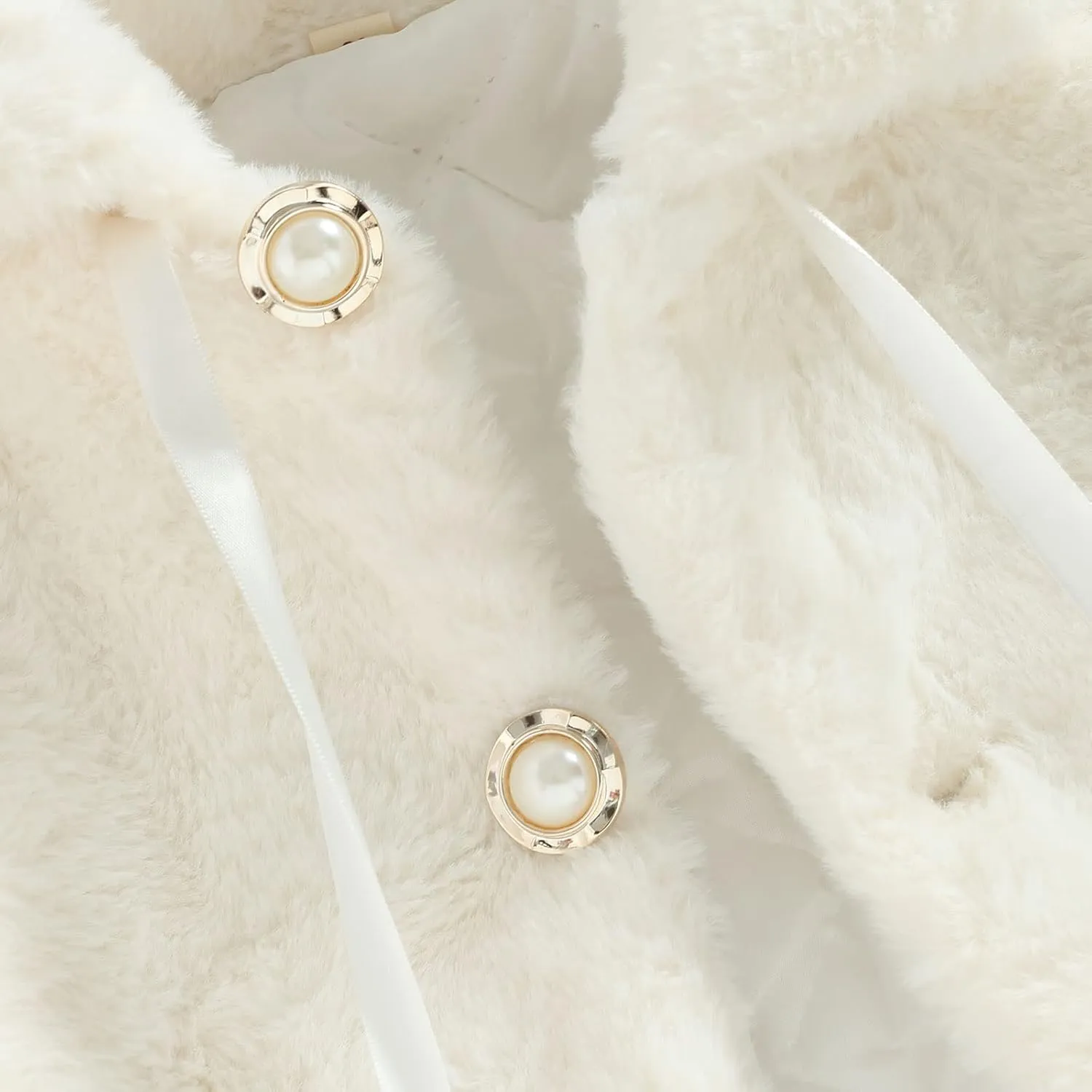 Toddler Baby Girls Faux Fur Coat Cloak Jacket Dress Cover Cape Poncho Fall Winter Wedding Birthday Warm Outerwear