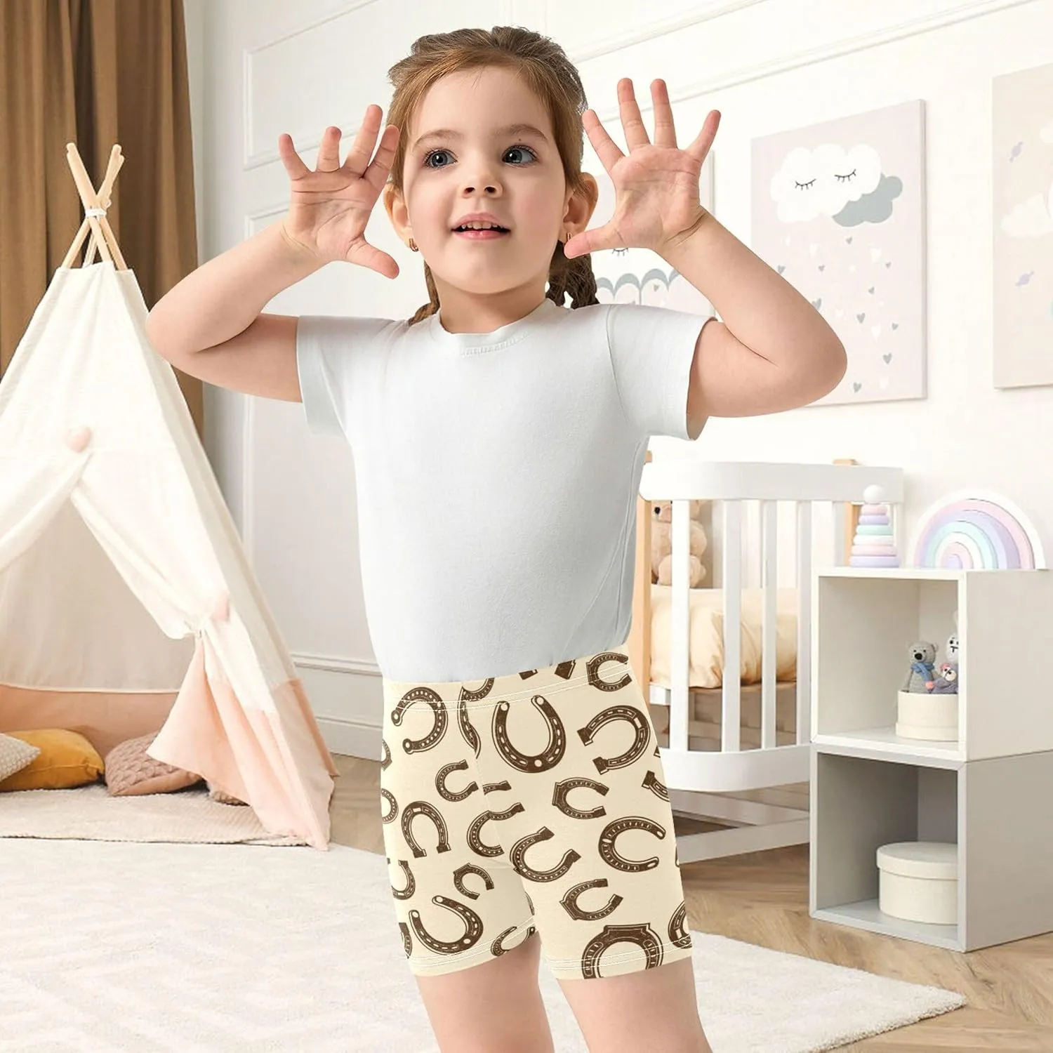 Toddler Girls Shorts Under Dress Cartwheel Shorts Legging Summer Outfits Clothes