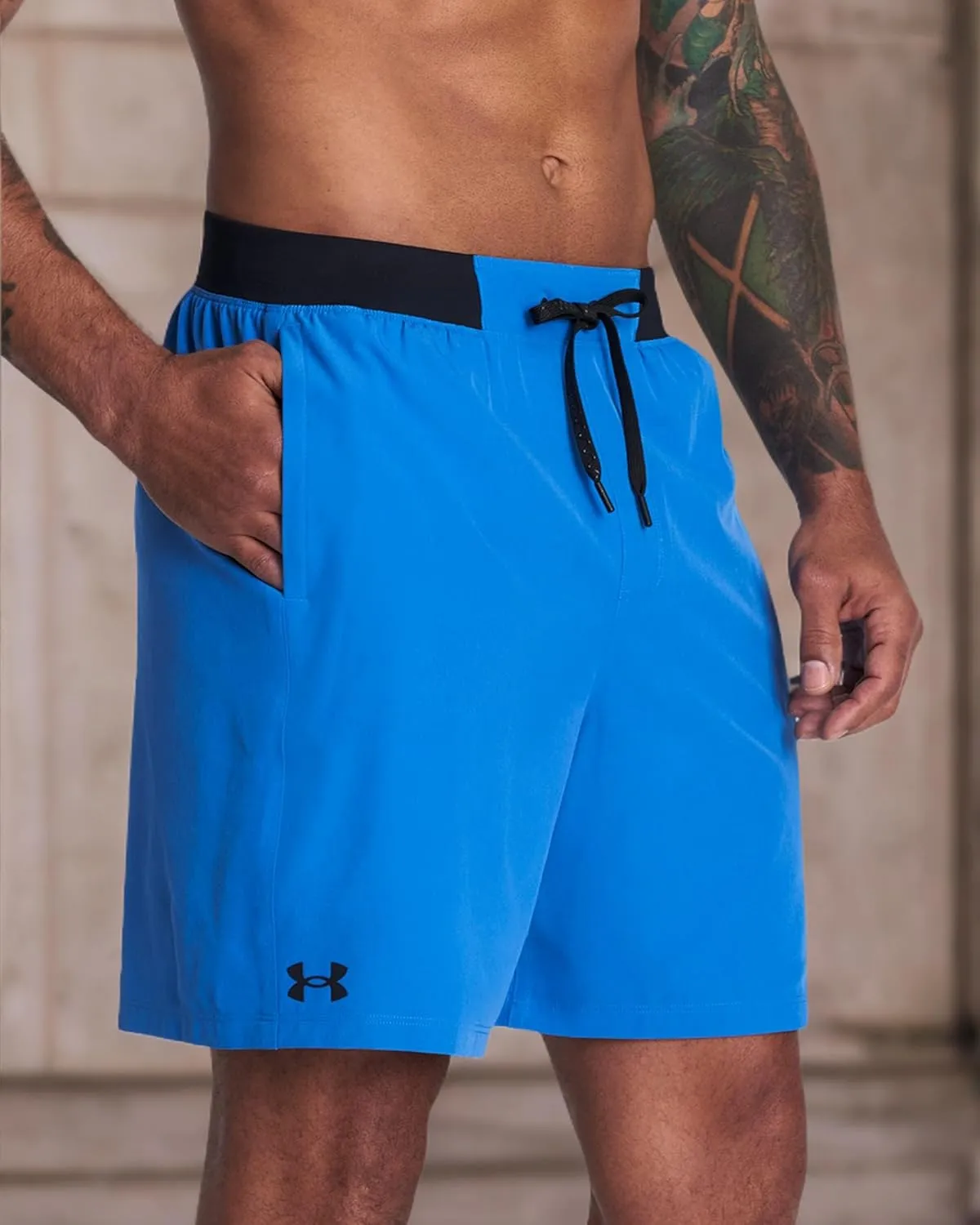 Under Armour Men's Comfort Swim Trunks, Shorts with Drawstring Closure & Full Elastic Waistband
