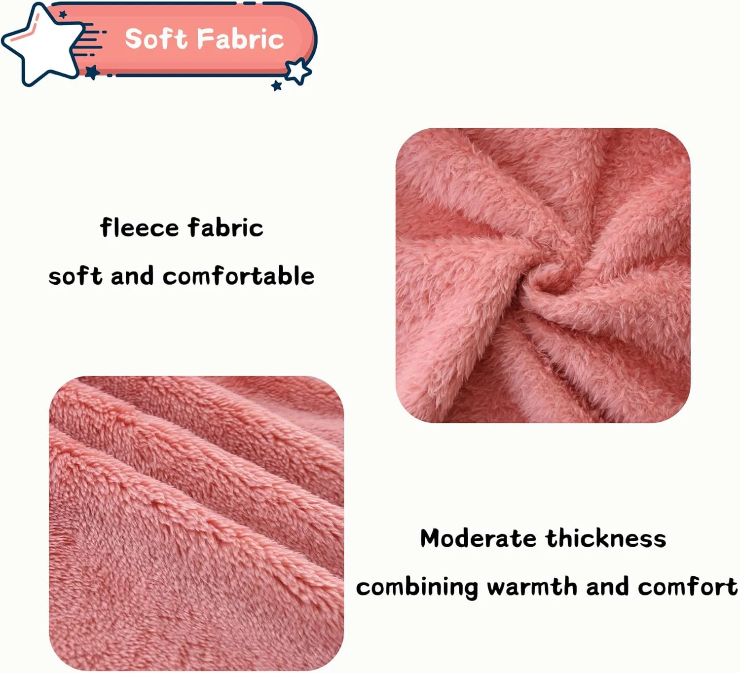 Unisex Cute Polar Fleece Lined Sherpa Full-Zip Jacket Coat Winter Warm Hoodie for 0-4t