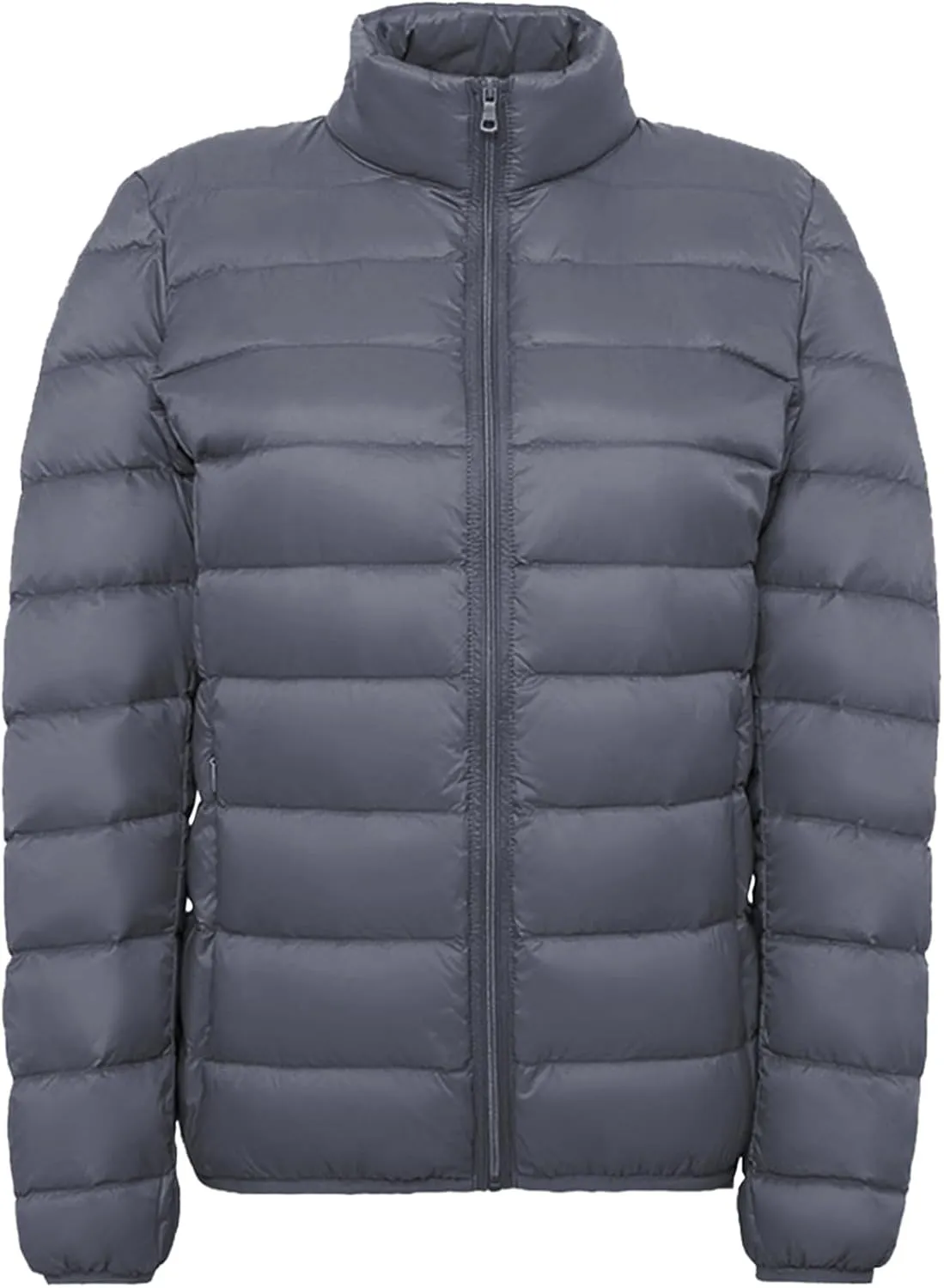Warm Puffer Jacket Parka Hooded Windproof Winter Coat with Recycled Insulation Winter Slim Short Alternative Down