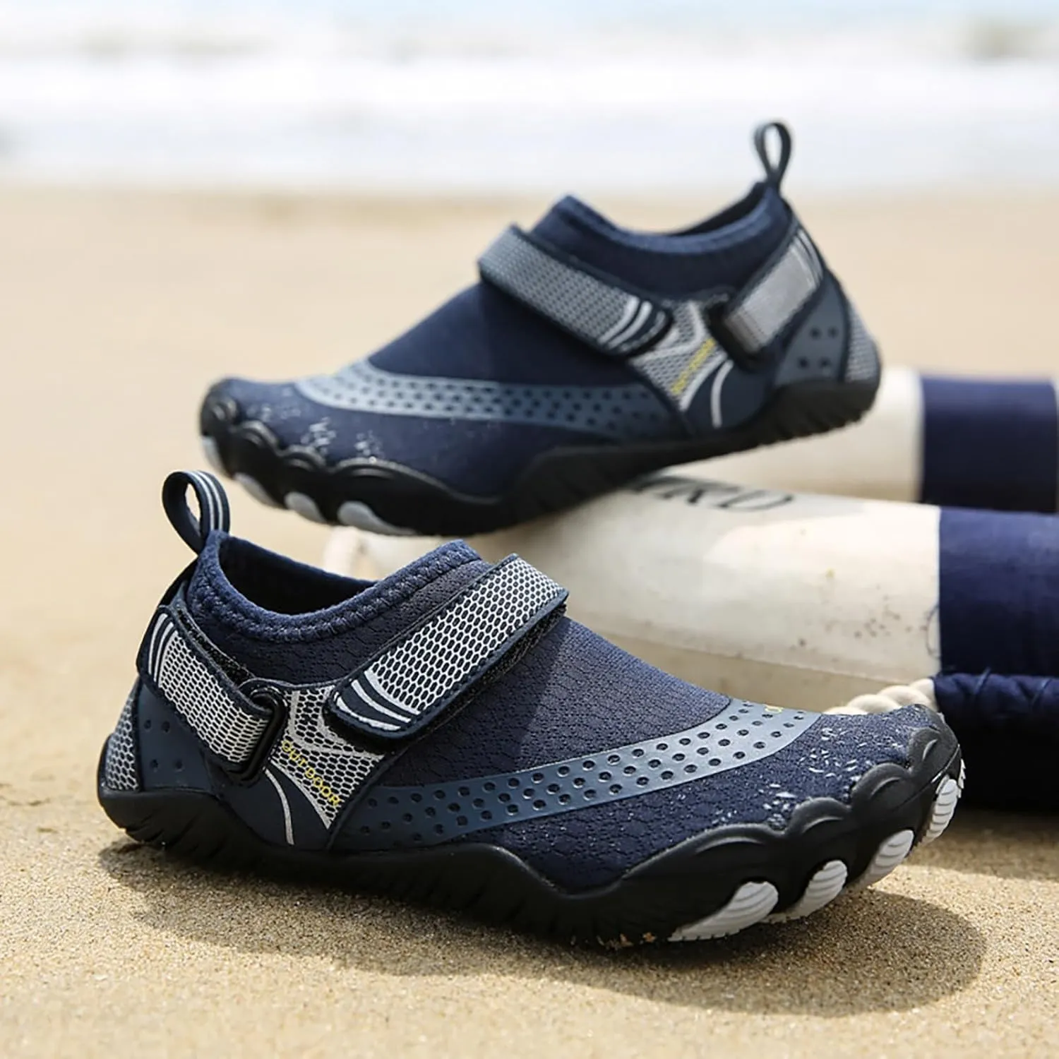 Water Shoes Men Wide Width Barefoot Aqua Socks Quick Dry Barefoot Shoes Women Water Shoes Men Wide Width Water Sports Shoes Non Slip Shoes for Beach Swim Pool River Boating Surf