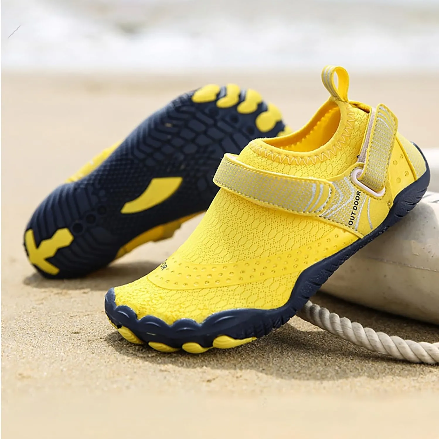 Water Shoes Women Men Barefoot Quick Dry Aqua Beach Swim Pool Surf Yoga Hiking Kayaking Lightweight Non Slip Outdoor Activities
